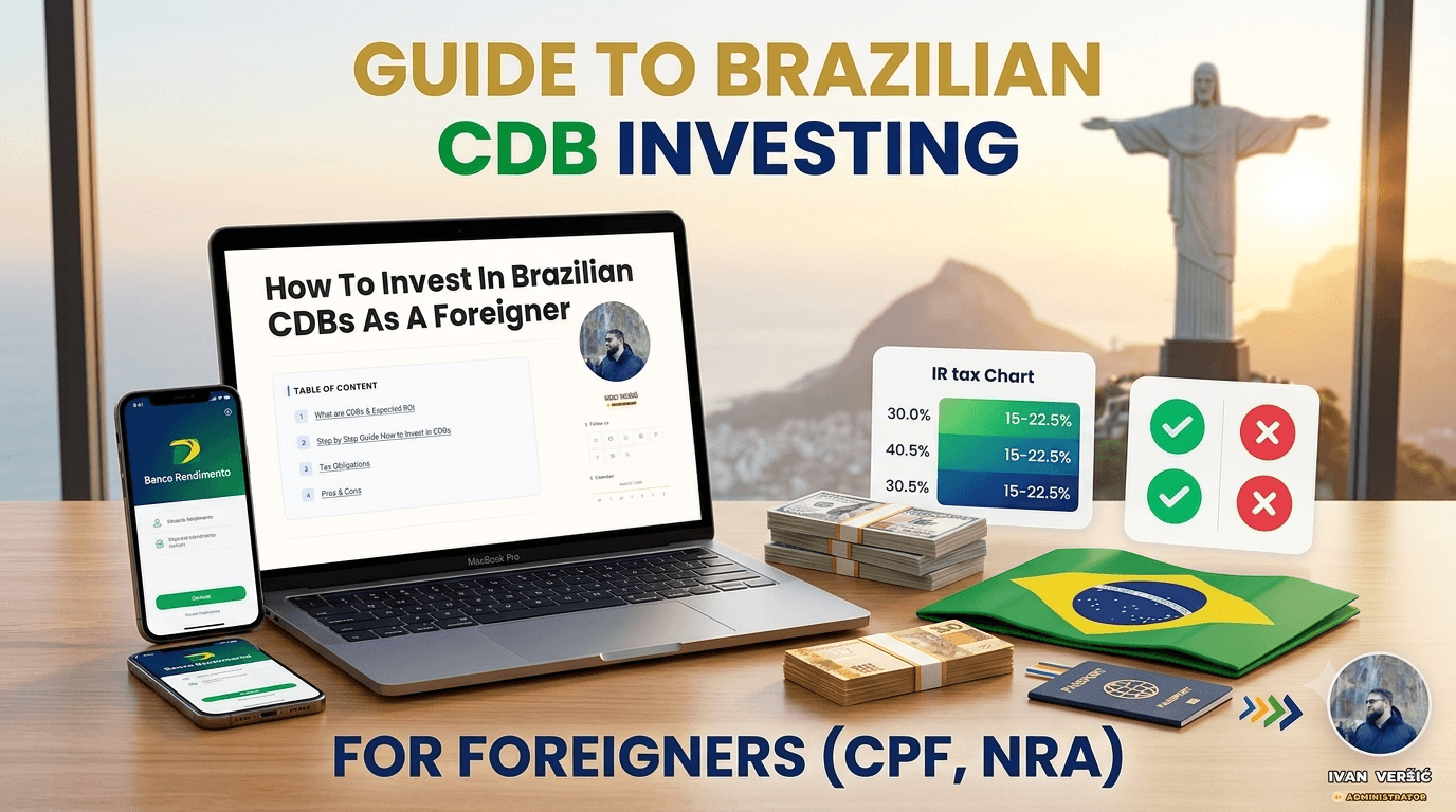 You are currently viewing How to Invest in Brazilian CDBs as a Foreigner